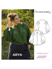 The Fashion Basement Arya blouse - TFB model pattern