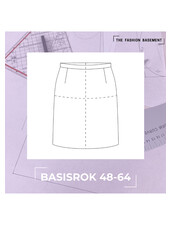 The Fashion Basement basic skirt TFB - basic pattern 48-64