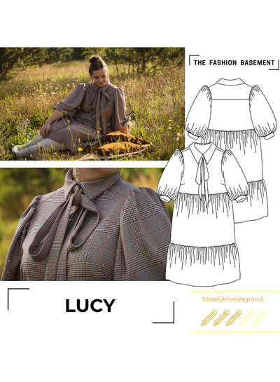 The Fashion Basement Lucy dress - TFB model pattern