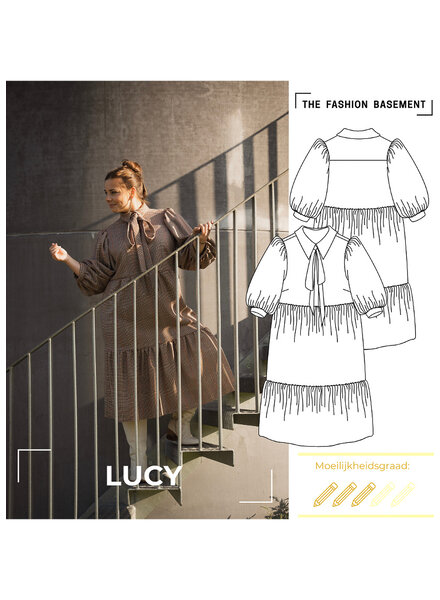 The Fashion Basement Lucy dress - TFB model pattern