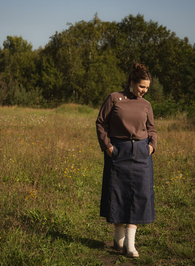 The Fashion Basement Morgan skirt - TFB model pattern