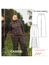 The Fashion Basement Carrie pants - TFB model pattern