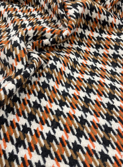 M. houndstooth - sturdy coat fabric