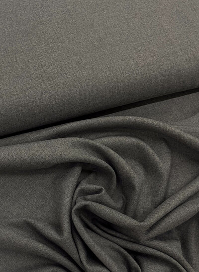 M. dark gray melee - woven bamboo - recycled, very supple fabric and no wrinkles