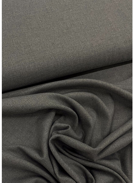 dark gray melee - woven bamboo - recycled, very supple fabric and no wrinkles