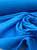 M. blauw - megazacht en stevig gebreid - opgeruwde viscose ribbel tricot