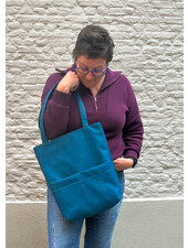 M. MYO-BAG stoffenpakket - ocean blauw