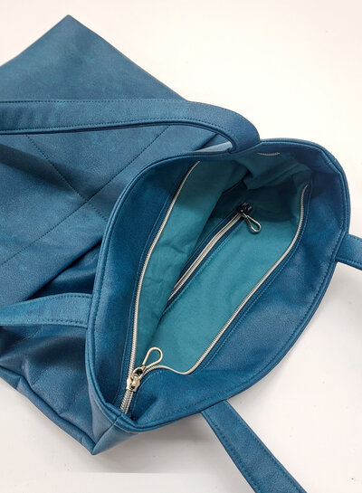 M. MYO-BAG fabric package - ocean blue