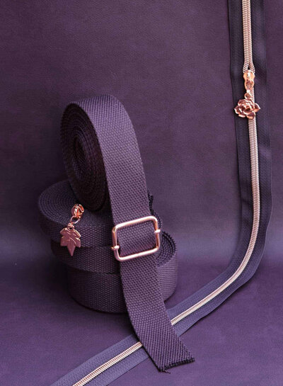 SBM bag strap plum - different sizes