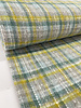 M. plaid flannel with wool - green gray