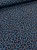 Swafing indigo animal print leo - viscose twill