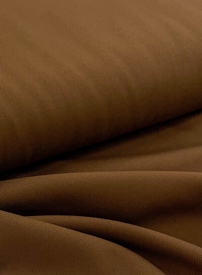 M. pine cone brown - woven bamboo - recycled, very supple fabric and no wrinkles
