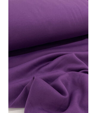 cardinal purple - thick jogging, softly roughened on the inside