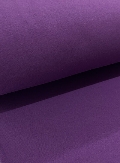 cardinal purple - thick jogging, softly roughened on the inside