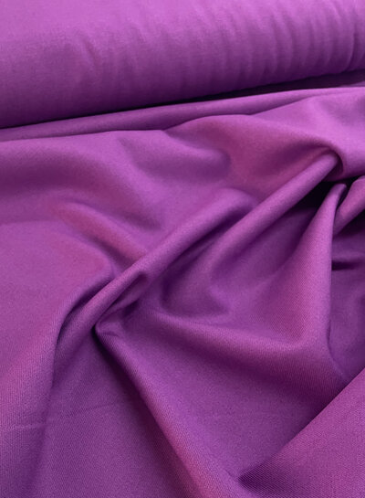 cardinal purple - woven bamboo - recycled, very supple fabric and no wrinkles