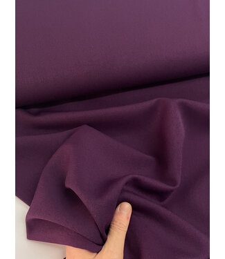 M. bordeaux - flowing gabardine
