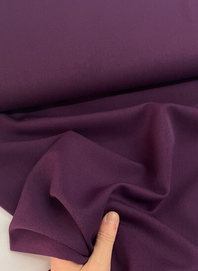 M. bordeaux - flowing gabardine