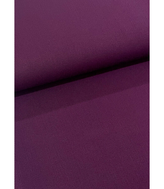 bordeaux  - soepelvallende gabardine