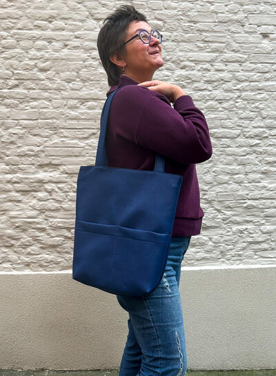 M. MYO-BAG stoffenpakket - lazulli blauw