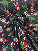 Swafing nice Christmas print black - French terry