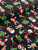 Swafing nice Christmas print black - French terry