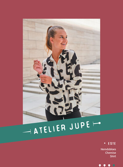 Atelier Jupe Este shirt blouse - paper pattern