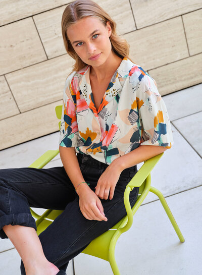 Atelier Jupe Este shirt blouse - paper pattern