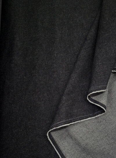 True Denim by M. Comfort stretch Denim - True Black Denim -  9.5oz