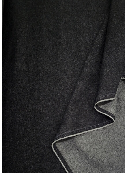 True Denim by M. Comfort Stretch Denim - True Black Denim - 9.5oz