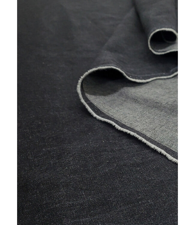 True Denim by M. Comfort stretch Denim - True Black Denim -  9.5oz