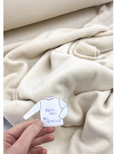 M. beige - comfort stretch fleece - voor warme fleece truien