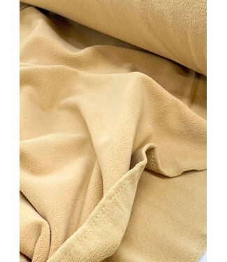 camel - comfort stretch fleece - voor warme fleece truien