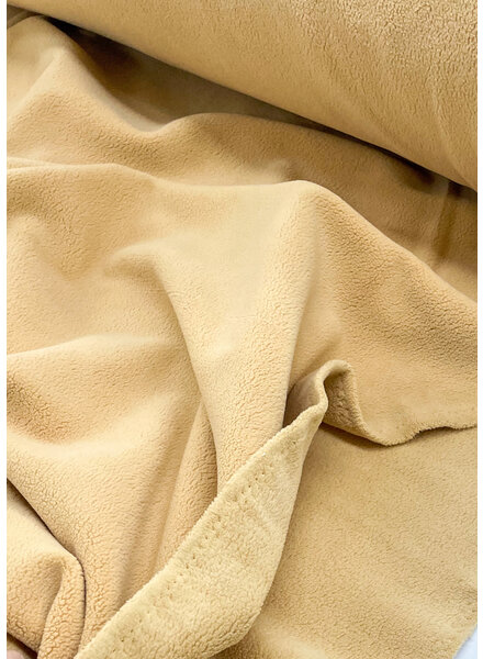 camel - comfort stretch fleece - for warm fleece sweaters