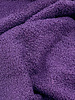 M. aubergine - bouclé teddy sweater