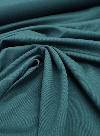 M. bottle green - beautiful punta di roma twill