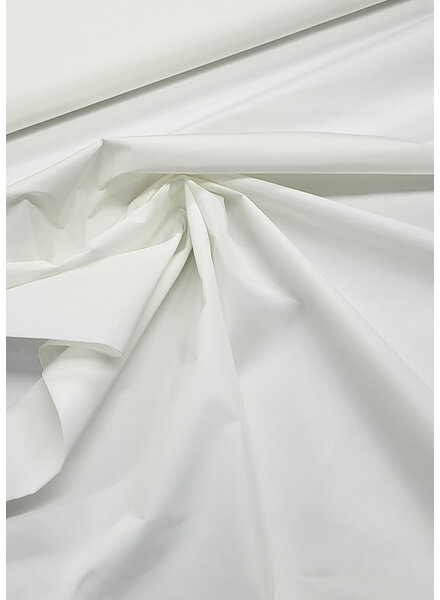 Madeline ecru trench coat fabric