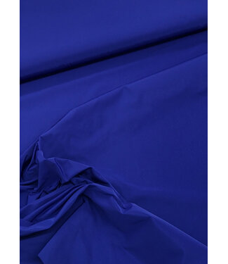 Madeline cobalt blue trench coat fabric