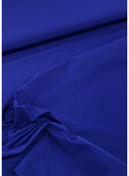 Madeline cobalt blue trench coat fabric