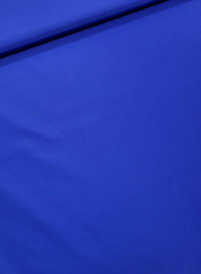 Madeline cobalt blue trench coat fabric