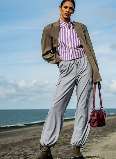 Fibremood Pax -  grijs - vogue  kunstleer met zachte achterkant