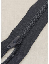 divisible spiral zipper black