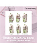 The Fashion Basement Patroon essential mouwpack - bij basiscorsage 48-64