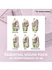 The Fashion Basement Patroon essential mouwpack - bij basiscorsage 34-46