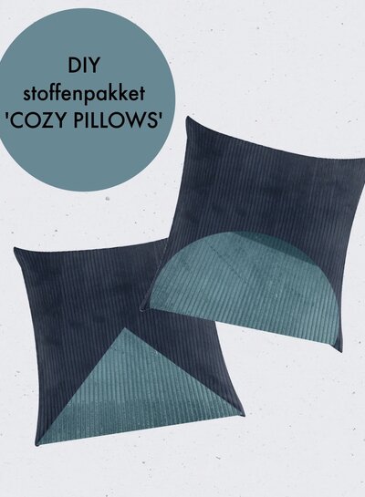 M. DIY stoffenpakket corduroy - Cozy pillows