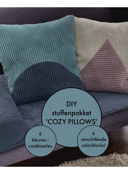 M. DIY fabric package corduroy - Cozy pillows