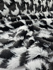 Madeline pied de poule - faux fur - prachtige kwaliteit