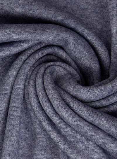 Swafing marineblauw melee - gebreide viscose