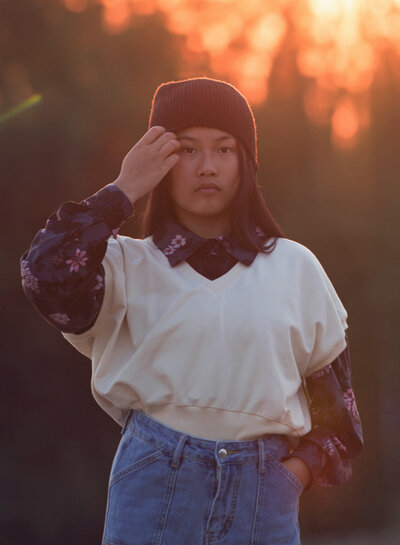 See You at Six plain French Terry - Navoja Beige