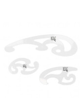 french curves patroonteken latten 3 stuks