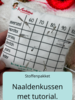 naaldenkussen - stoffenpakket incl. vulling x online tutorial